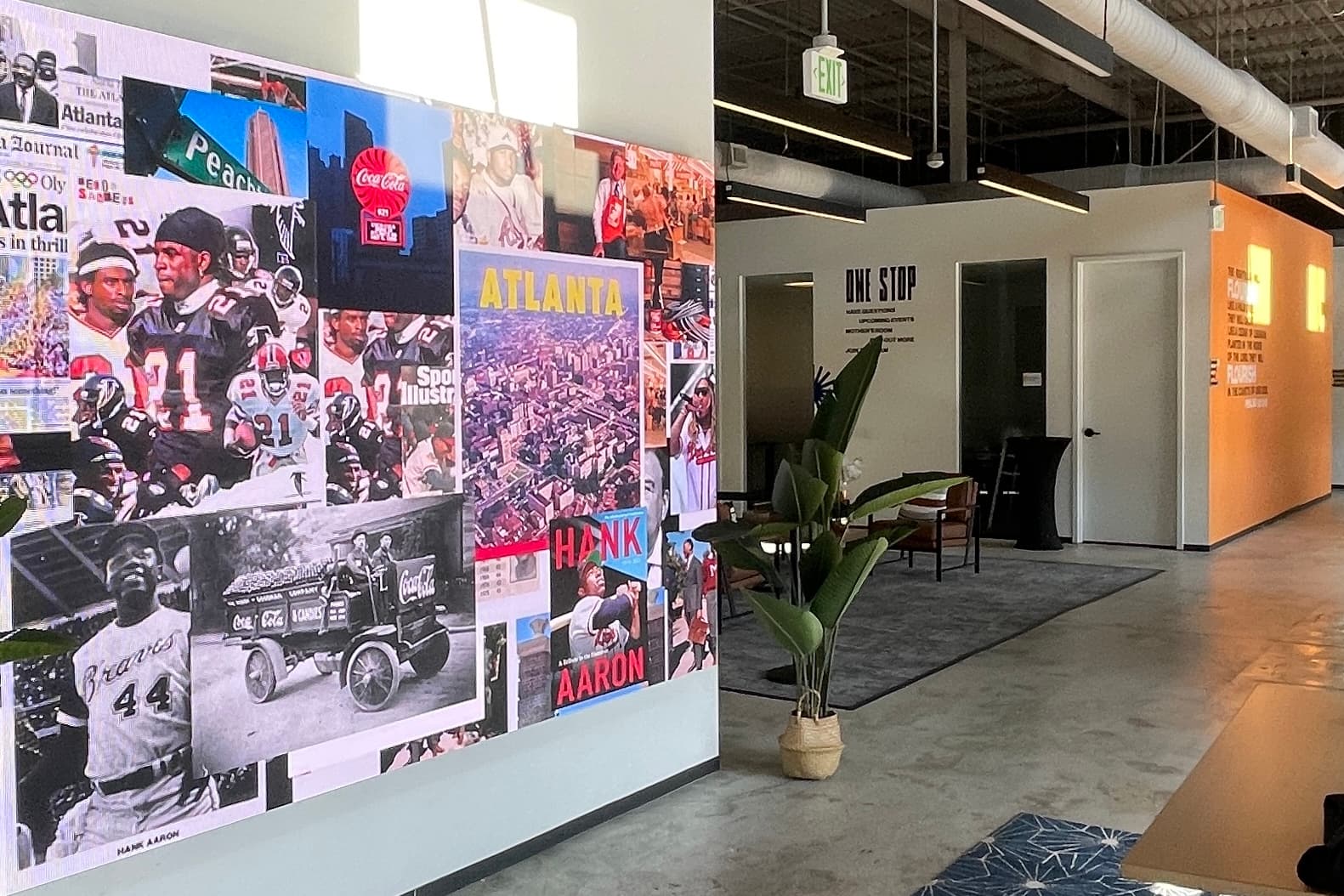 LIIV Atlanta video wall installation